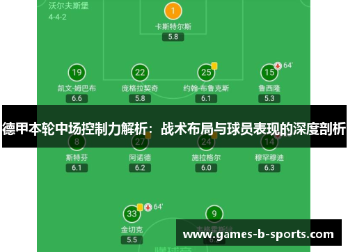 德甲本轮中场控制力解析：战术布局与球员表现的深度剖析